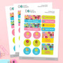 Yummy Donuts Waterproof Labels Variety Pack