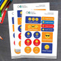 Boy Emojis Waterproof Labels Variety Pack (Set of 56)