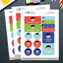 Just Like Me Boy Waterproof Labels Variety Pack (Set of 56)