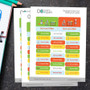 Cool Scientist Labels Rectangular Pack (Set of 128)