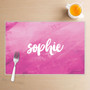 Bold Colorful Name Kids Placemat