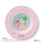 Sweet Flamingo Love Kids Placemat