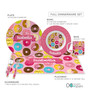 Sweet Donuts Kids Placemat