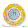 Yellow flowers Pattern Kids Placemat