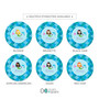 Mermaid Shades Kids Placemat
