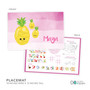 Yummy Pineapple Kids Placemat
