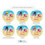 Beach Girl Kids Placemat