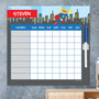 A Cool Superhero Blonde Childrens Chore Chart