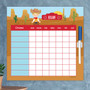 Cowboy Blonde Chore Chart For Kids