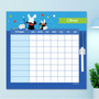 Cute Magician Boy Editable Chore Chart