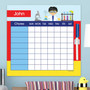 Cool Scientist Boy Chore Chart