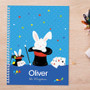 Cute Magician Boy Kids Notebook