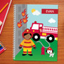 Call a Firefighter Kids Notebook