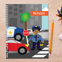 Police on Duty Kids Notebook