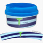 Brilliant Initial Blue Snack Bowl