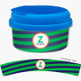 Fun Initials Green Snack Bowl
