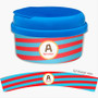 Fun Initials Red Snack Bowl