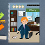 A Boy Crunching Numbers Boy Kids Notebook