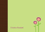 Original Cute Note Cards | Magical Flower Garden