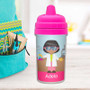 Cute Scientist Girl Transition Sippy Cup