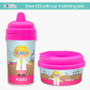 Cute Scientist Girl Transition Sippy Cup