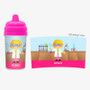 Cute Scientist Girl Transition Sippy Cup