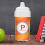 Fun Initials - Orange Sippy Cup for Toddlers