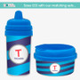 Fun Initials - Blue Toddler Sippy Cups