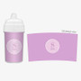 A Shiny Letter Purple Spill Proof Sippy Cup