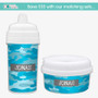 Blue Camouflage Boy Sippy Cups