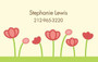 My Pink Garden Calling Card