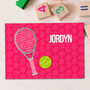 Tennis Fan Girl Personalized Puzzles