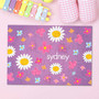 Field Of Flowers Purple Personalized Puzzles
