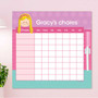 Just Like Me Girl Lavender Chore Chart