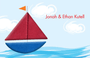 Sailing The Blue Ocean Gift Tag