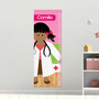 Doctor's Girl Visit Kids Growth Chart