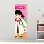 Doctor's Girl Visit Kids Growth Chart