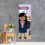 A Girl Crunching Numbers Kids Growth Chart