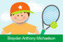 Want To Play Tennis  Gift Tag