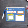 ABC Dry Erase Practice Cards for Boys