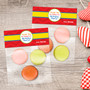 Chevron Red Birthday Treat Bags