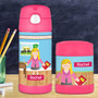 Learning time Thermos Food Jar