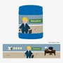 A Boy Crunching Numbers Thermos Food Jar