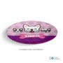 Doggy Crew Purple Custom Plate for Girls