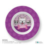 Doggy Crew Purple Custom Plate for Girls