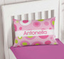Circles and Circles Pink Pillowcase Cover