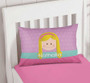 Just Like Me Girl Lavender Pillowcase Cover