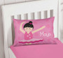 Love for Ballet Pillowcase Cover
