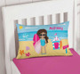 Beach Girl Pillowcase Cover