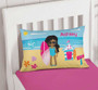 Beach Girl Pillowcase Cover